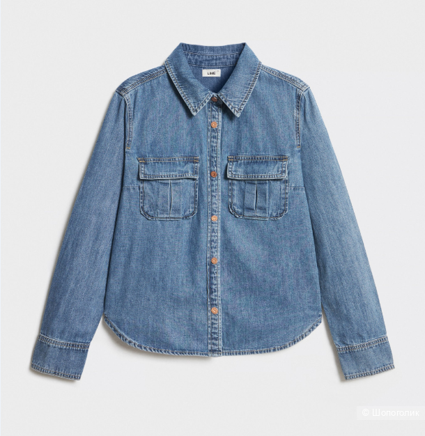 Джинсовая рубашка LIME (XS)