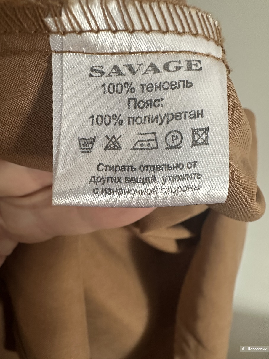 Платье  - рубашка с поясом, SAVAGE, 46, 48-50р