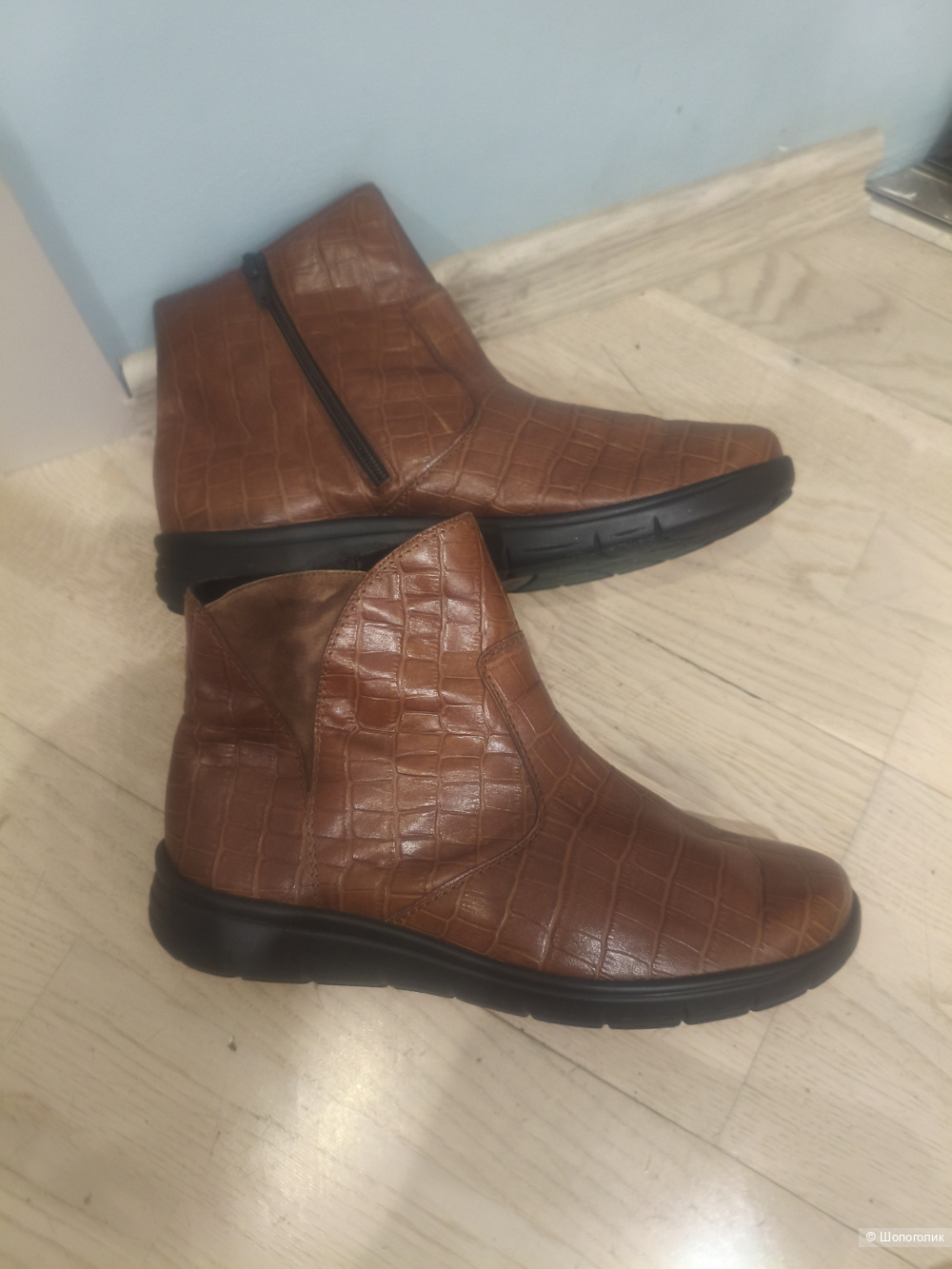 Кожаные ботинки Vamos 42 размера (28 сантиметров (