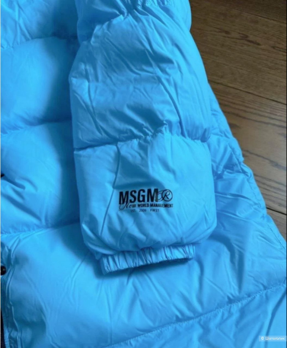 Куртка-пальто пуховик MSGM oversize L/XL