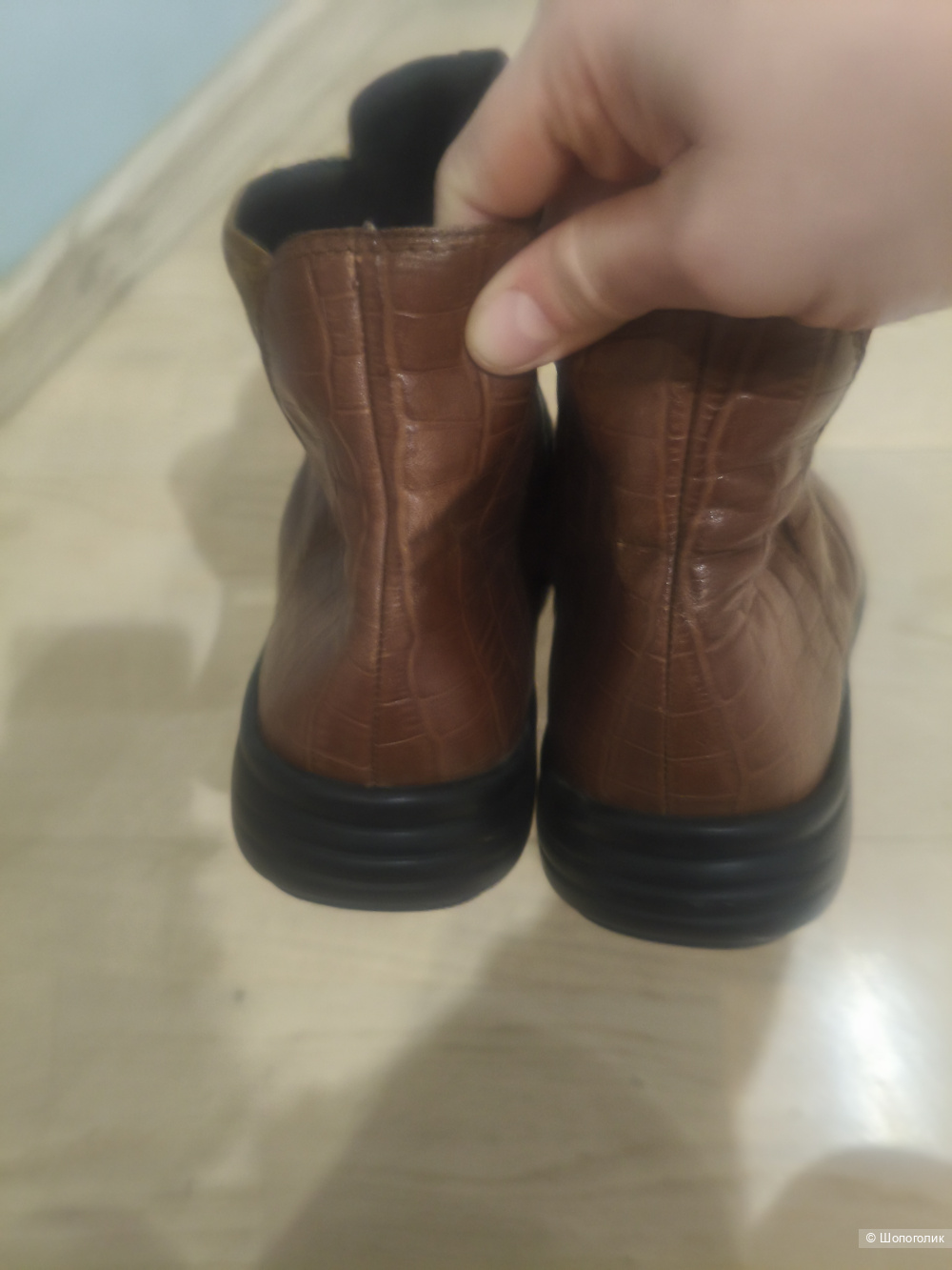 Кожаные ботинки Vamos 42 размера (28 сантиметров (