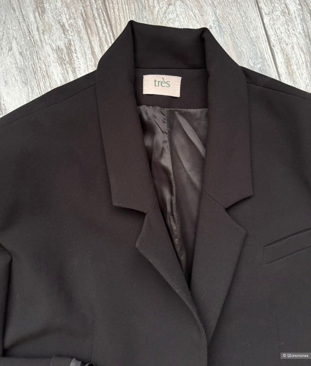 Пиджак oversize Tres, one size.
