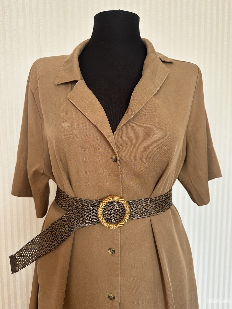 Платье  - рубашка с поясом, SAVAGE, 46, 48-50р