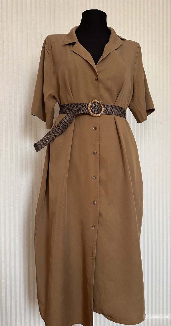 Платье  - рубашка с поясом, SAVAGE, 46, 48-50р