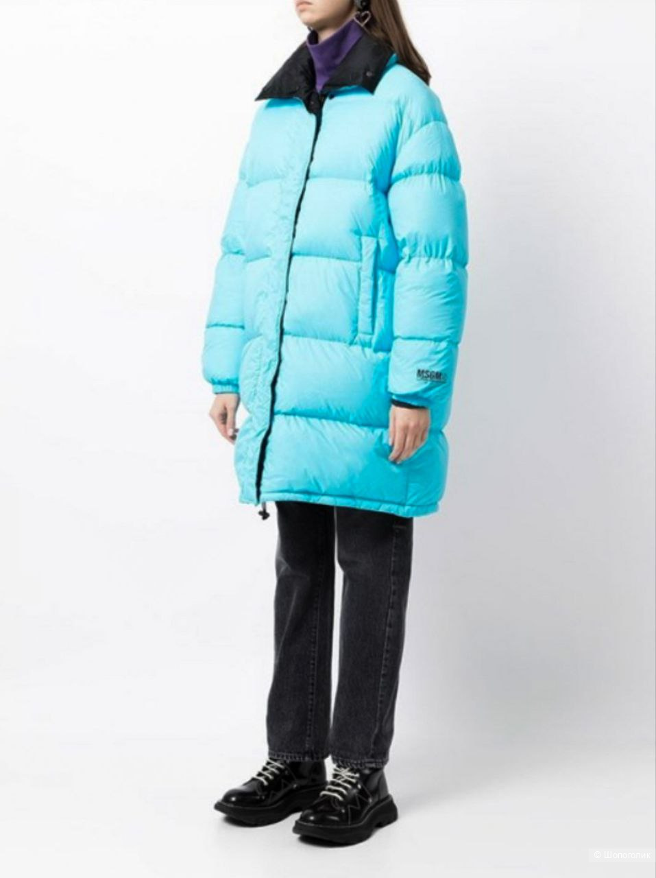 Куртка-пальто пуховик MSGM oversize L/XL