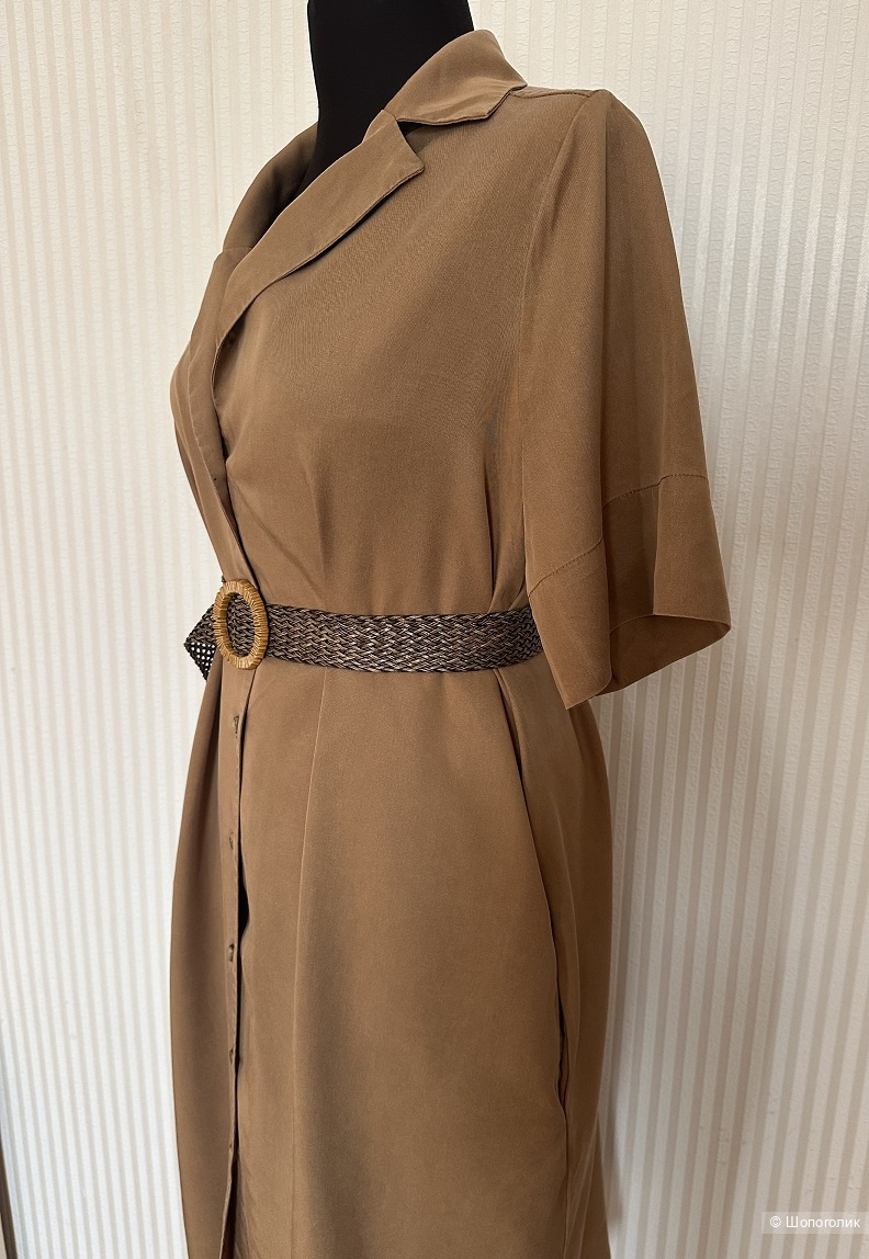 Платье  - рубашка с поясом, SAVAGE, 46, 48-50р