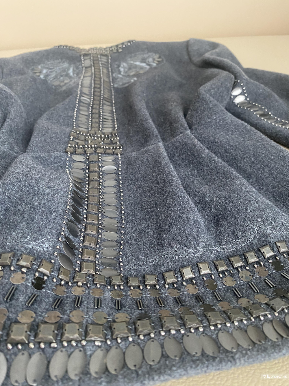 Пальто, пиджак шерстяной, hm, xs