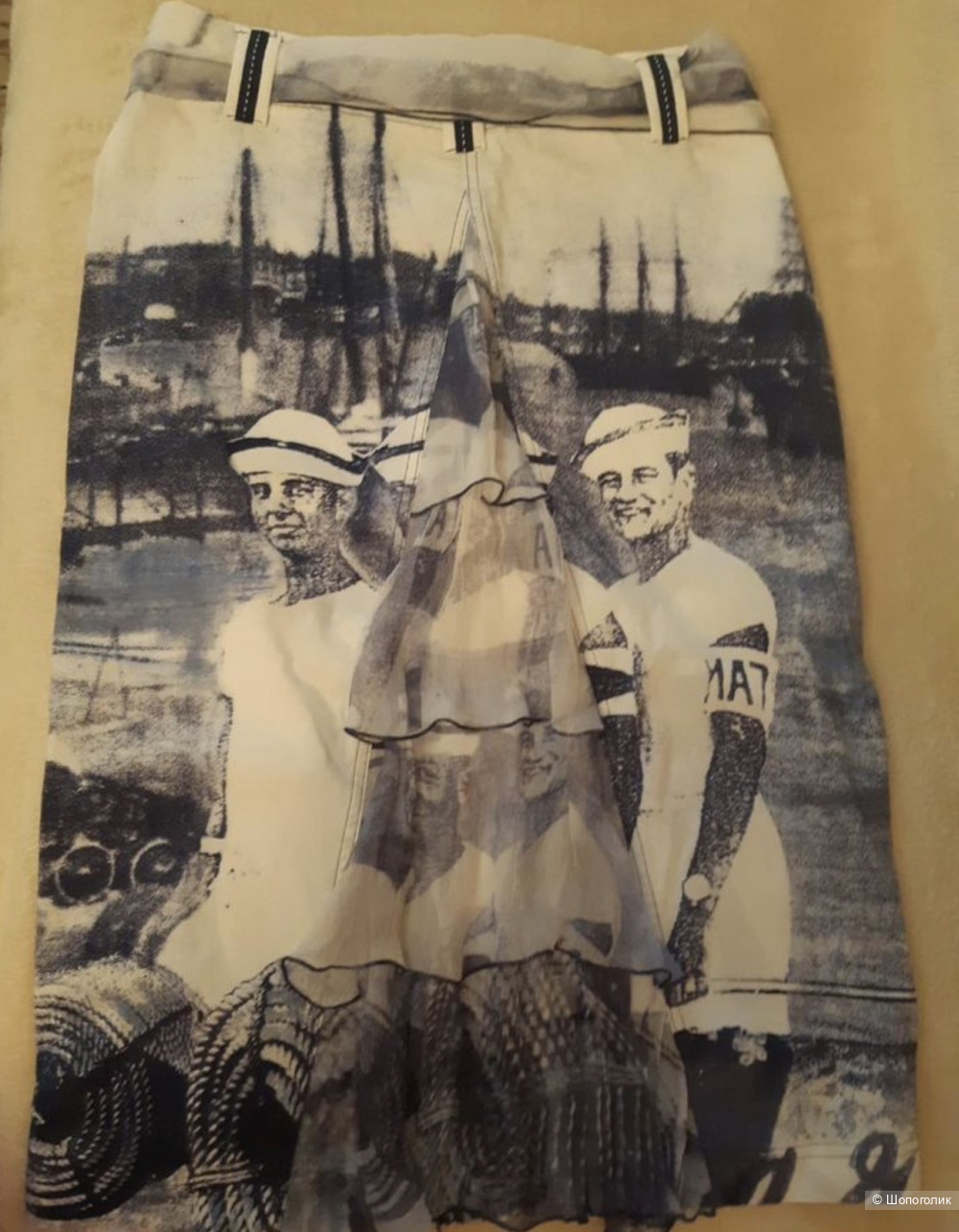 Blue Blanc Rouge юбка р 46