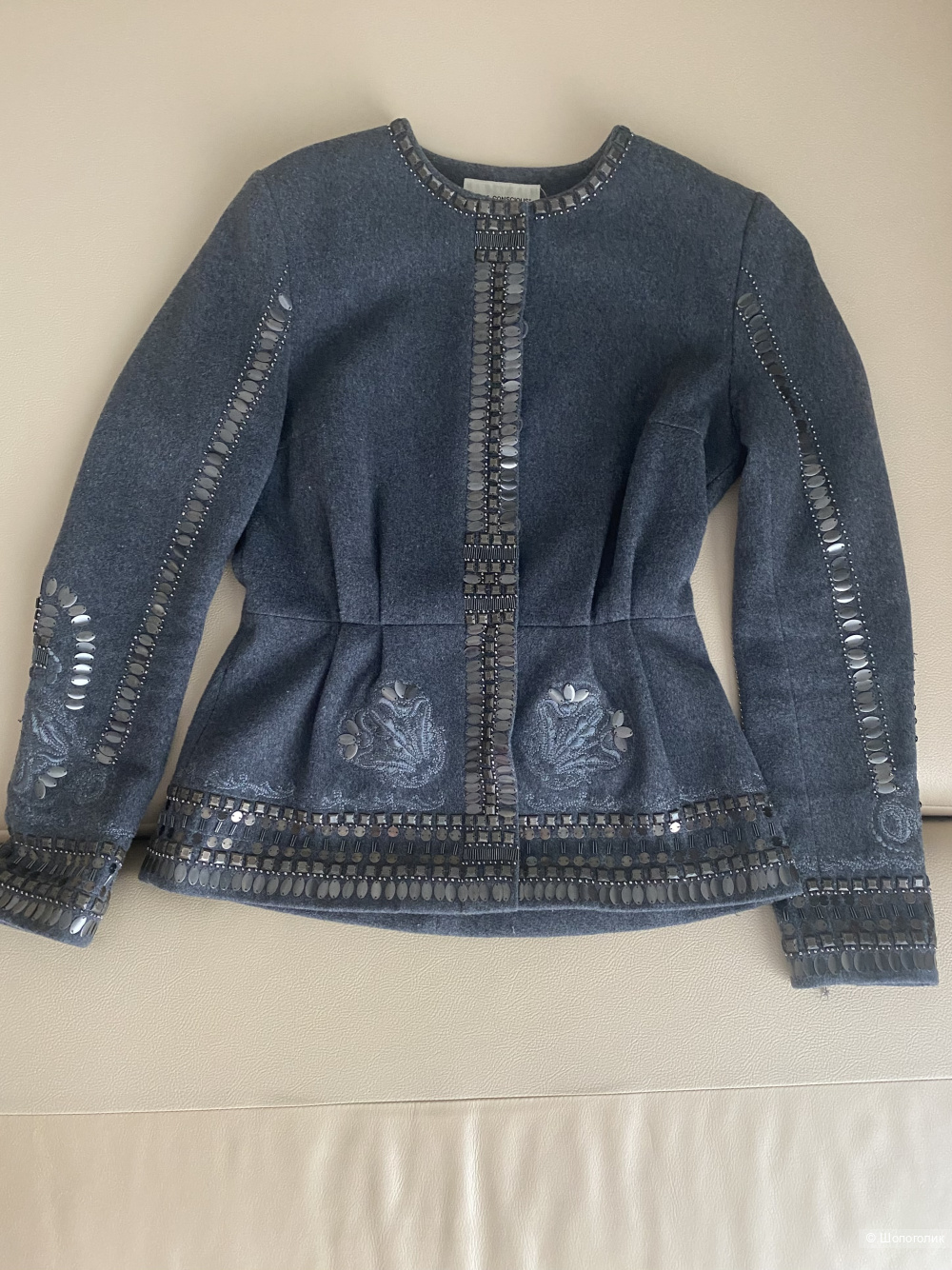 Пальто, пиджак шерстяной, hm, xs