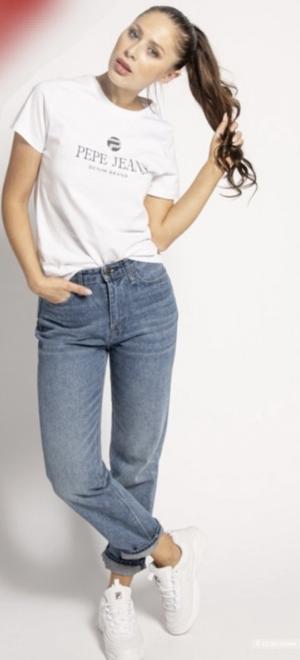 Футболка белая Pepe Jeans 44/46 размер
