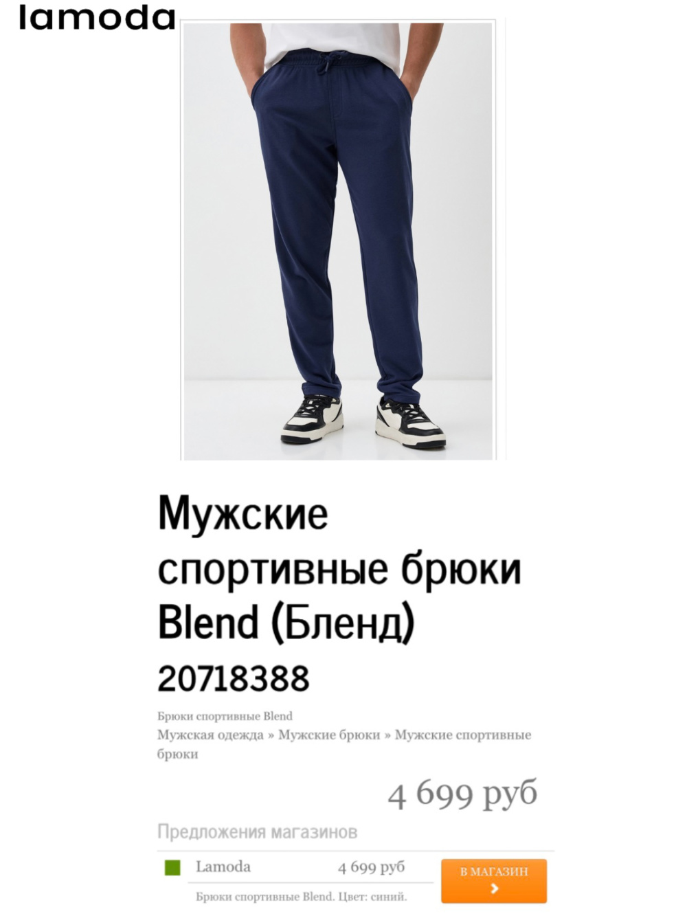 Спортивные брюки Blend p.S p.L