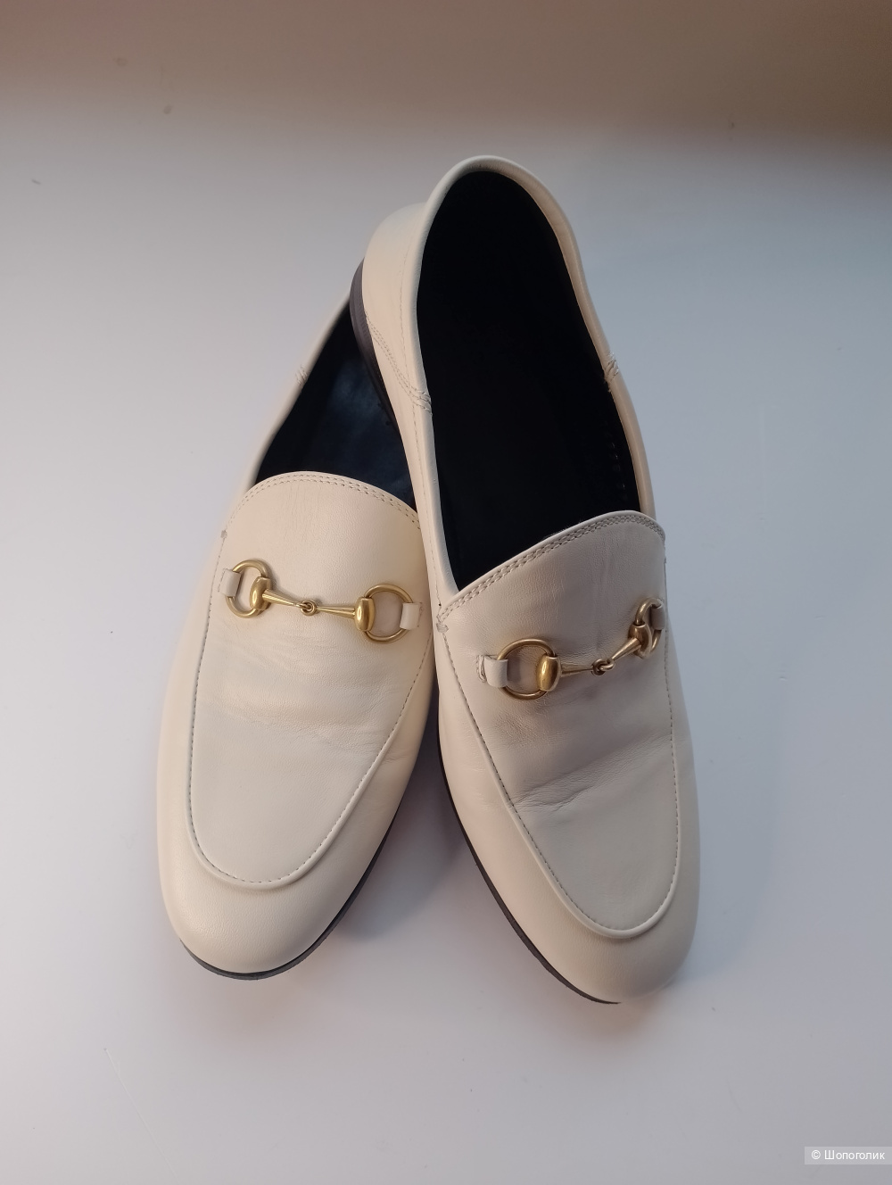 Лоферы gucci с мягкой пяткой