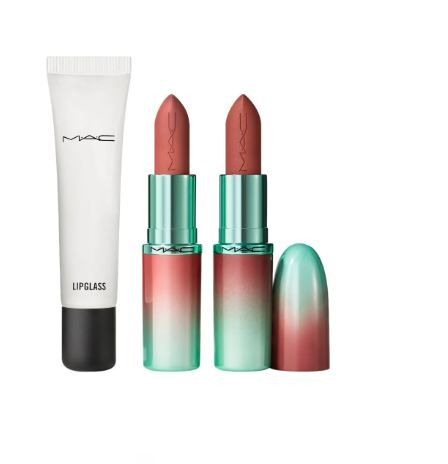 MAC помада+блеск