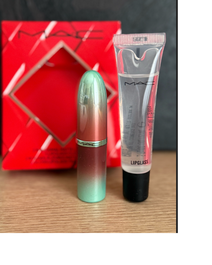 MAC помада+блеск