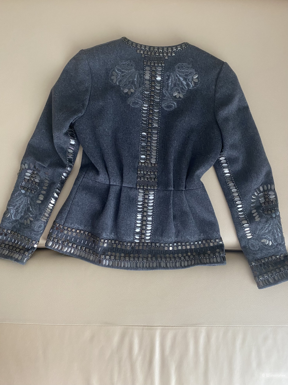 Пальто, пиджак шерстяной, hm, xs