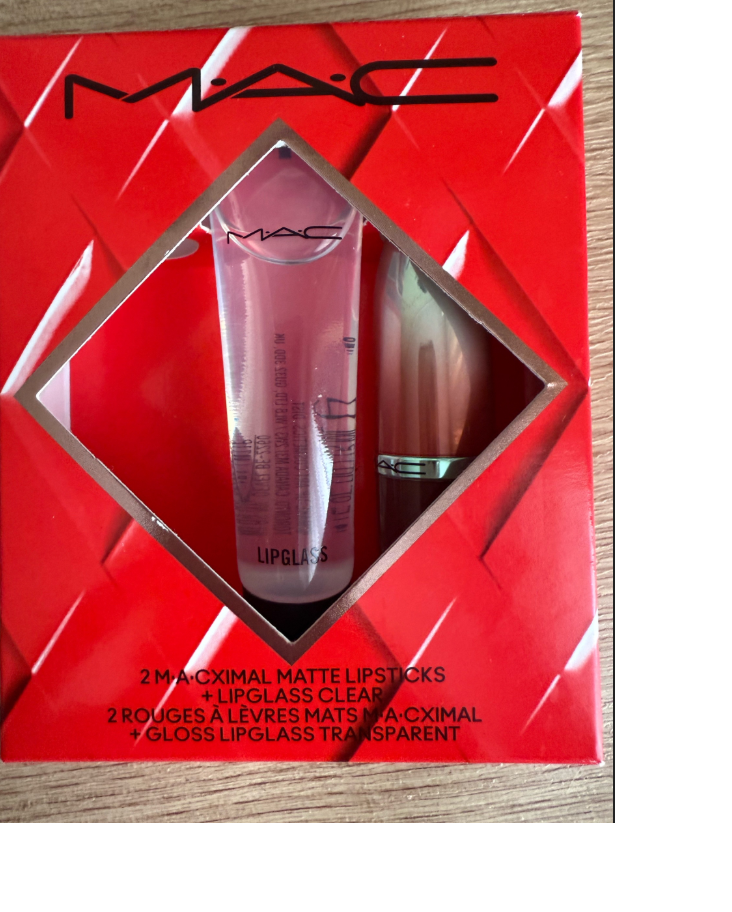 MAC помада+блеск