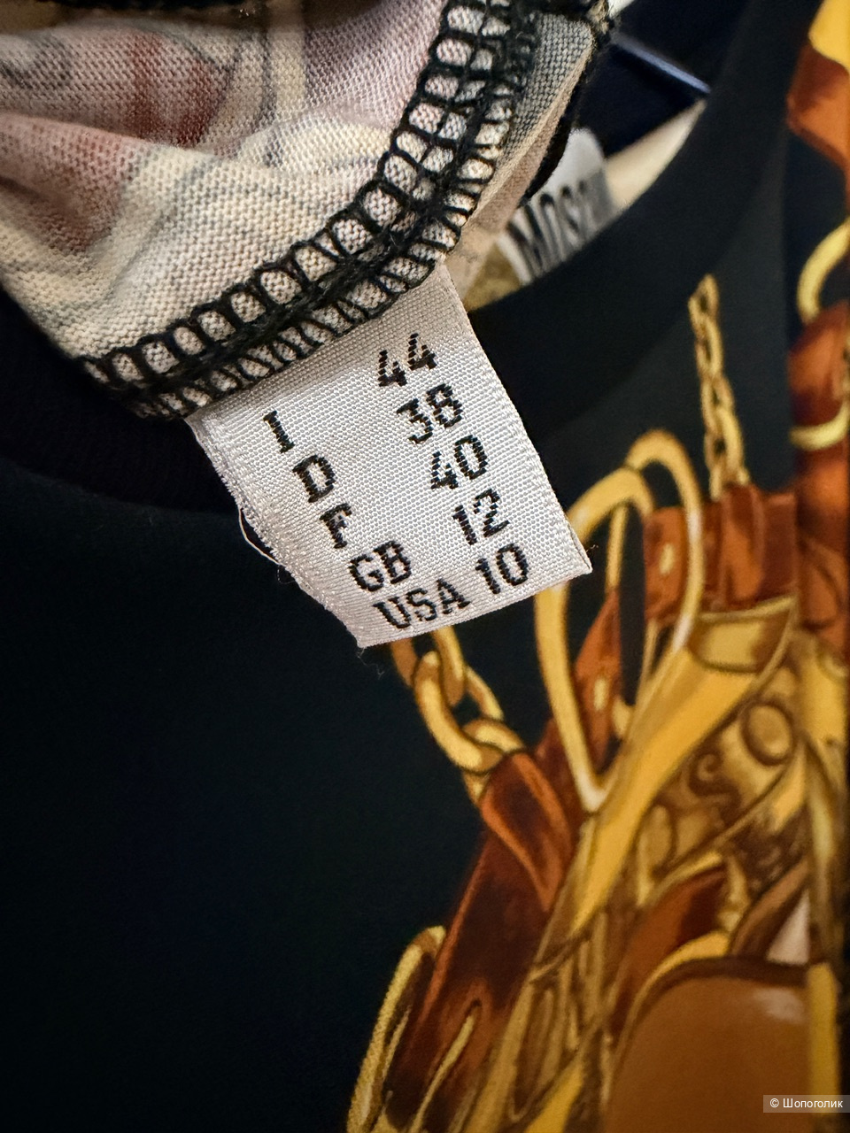 Футболка Moschino, IT44