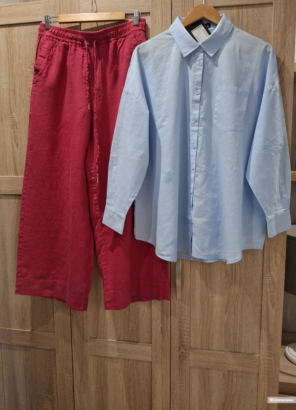 Льняная рубашка Briggs/XL