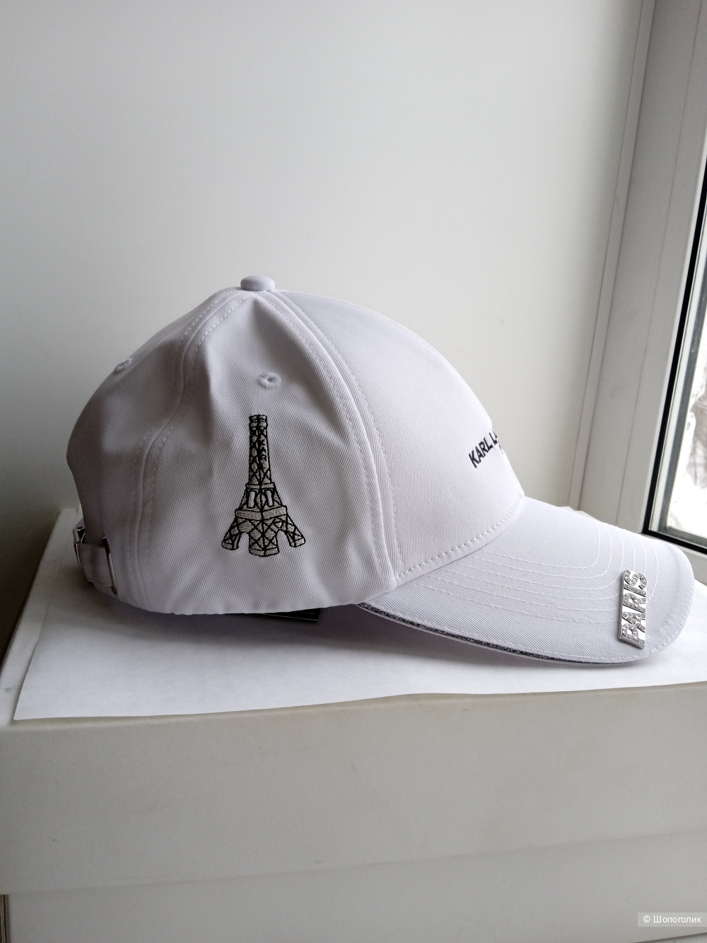 Бейсболка Karl Lagerfeld, one size.