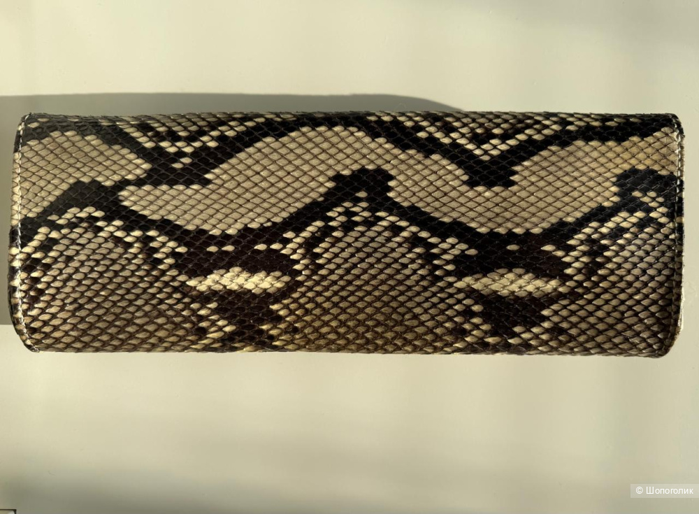 Клатч из кожи питона