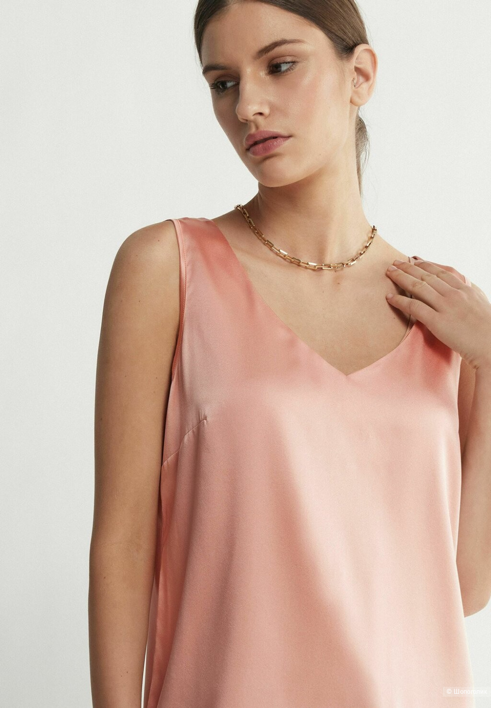 Новый топ 100% шелк  Ann Taylor, M