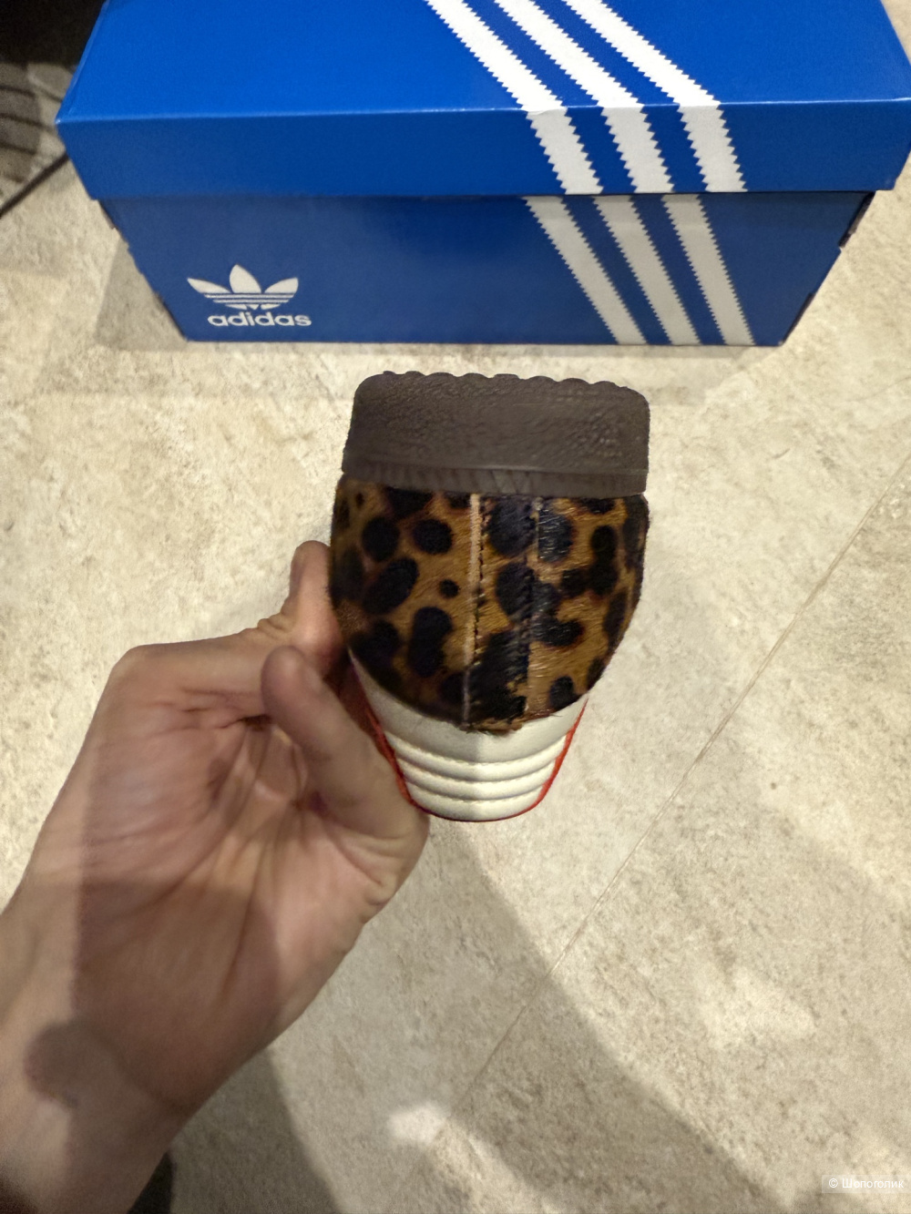 Леопардовые Adidas Samba 39