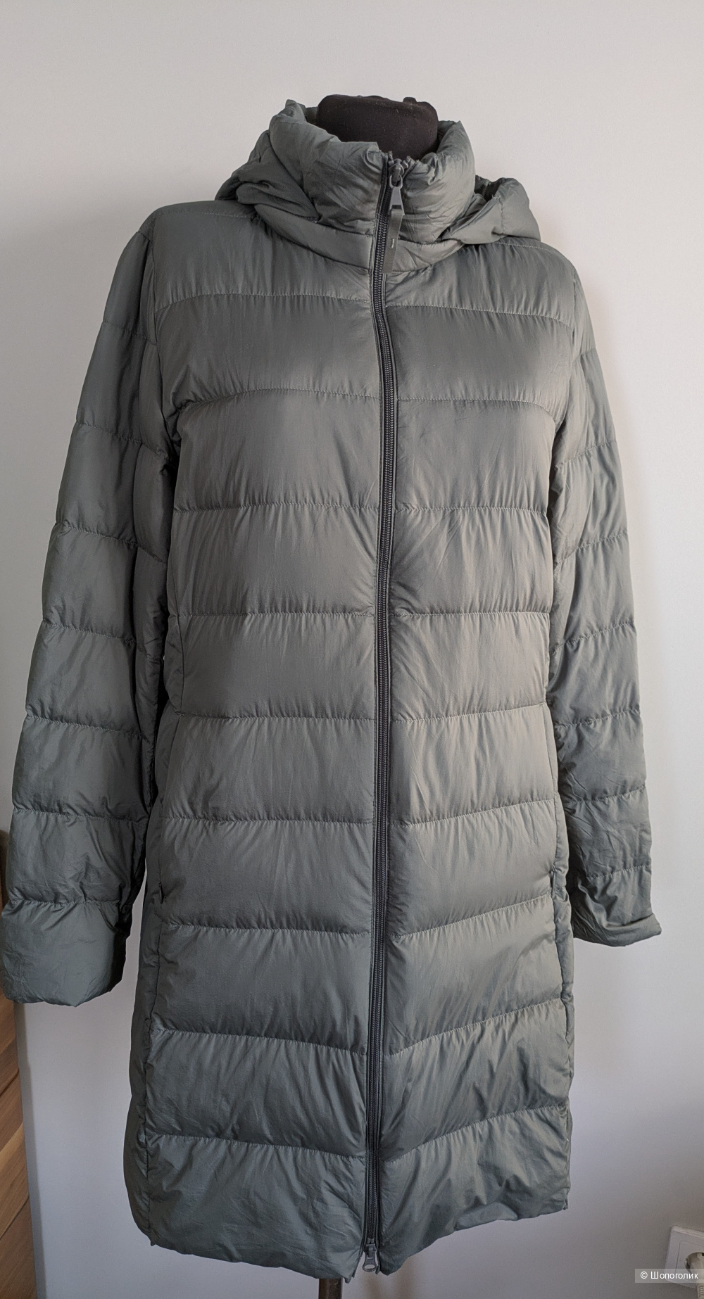 Пуховое пальто Uniqlo размер M