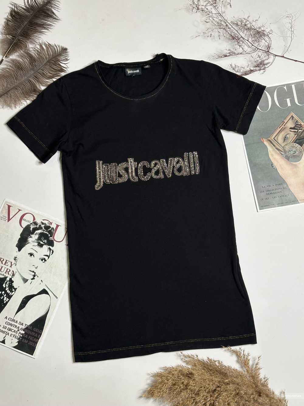 Футболка Just Cavalli, размер 42-44