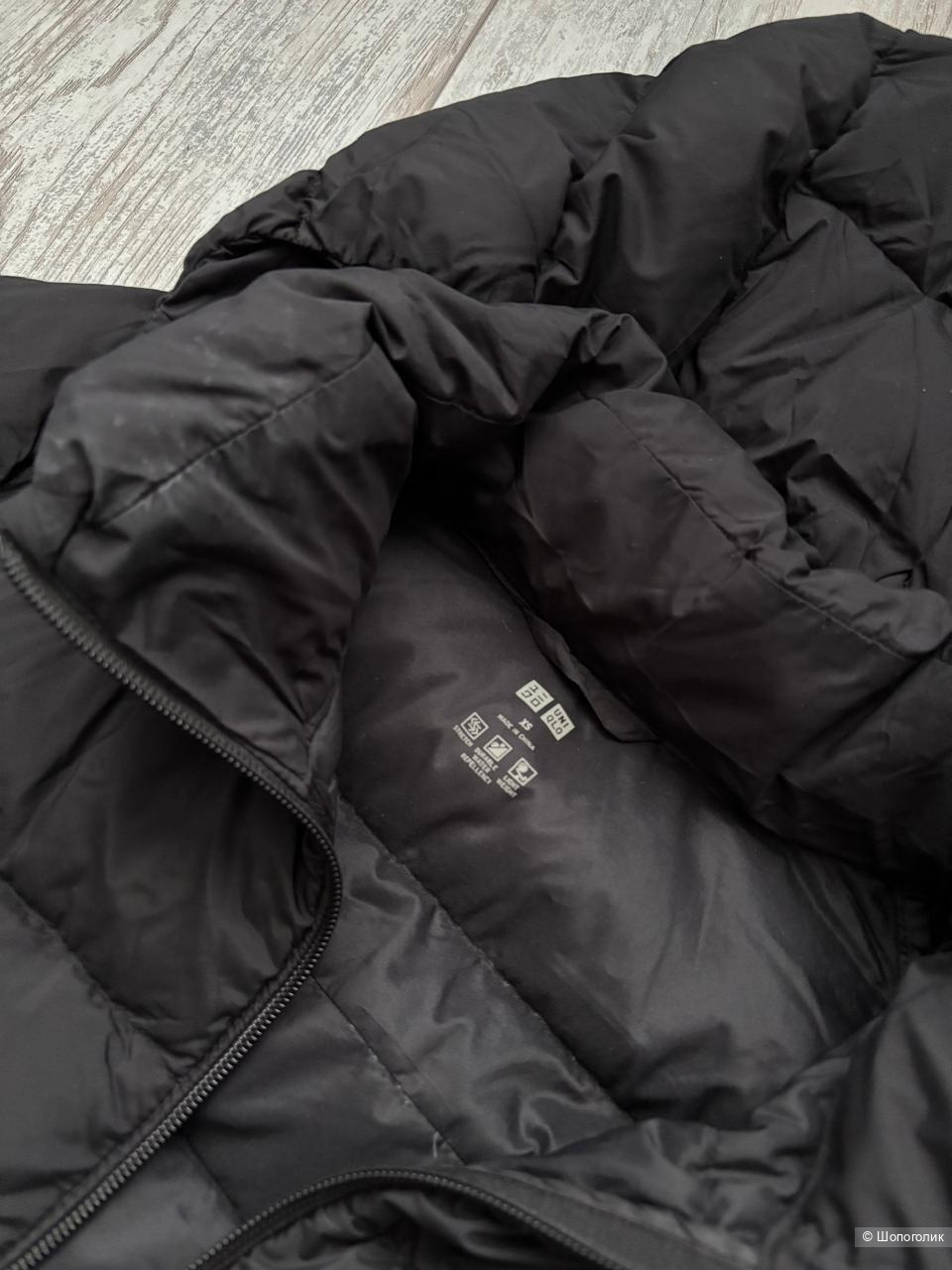 Пуховик длинный Uniqlo, р. XS