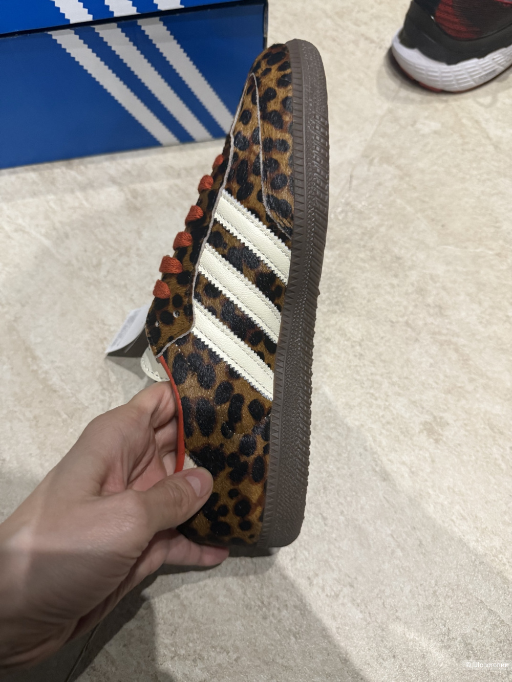 Леопардовые Adidas Samba 39