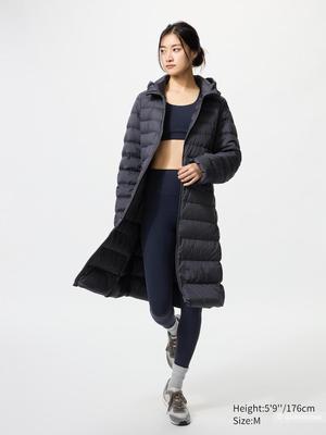 Пуховик длинный Uniqlo, р. XS