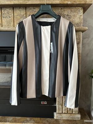 Кожаная куртка Marina Rinaldi 48-50