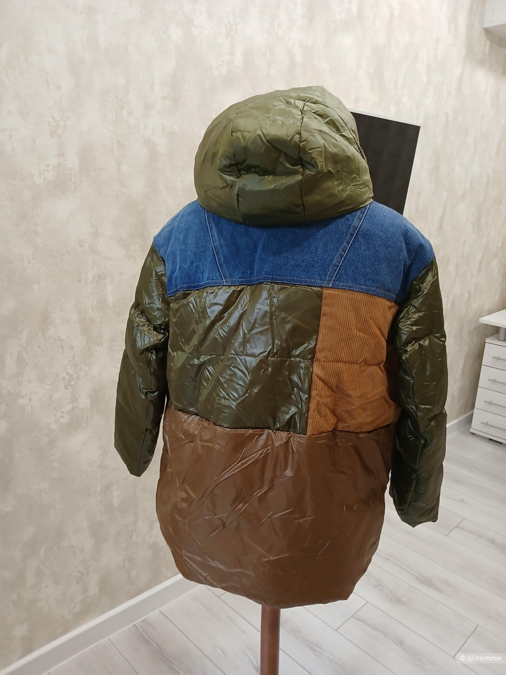Куртка пуховик no name р.46-48-50