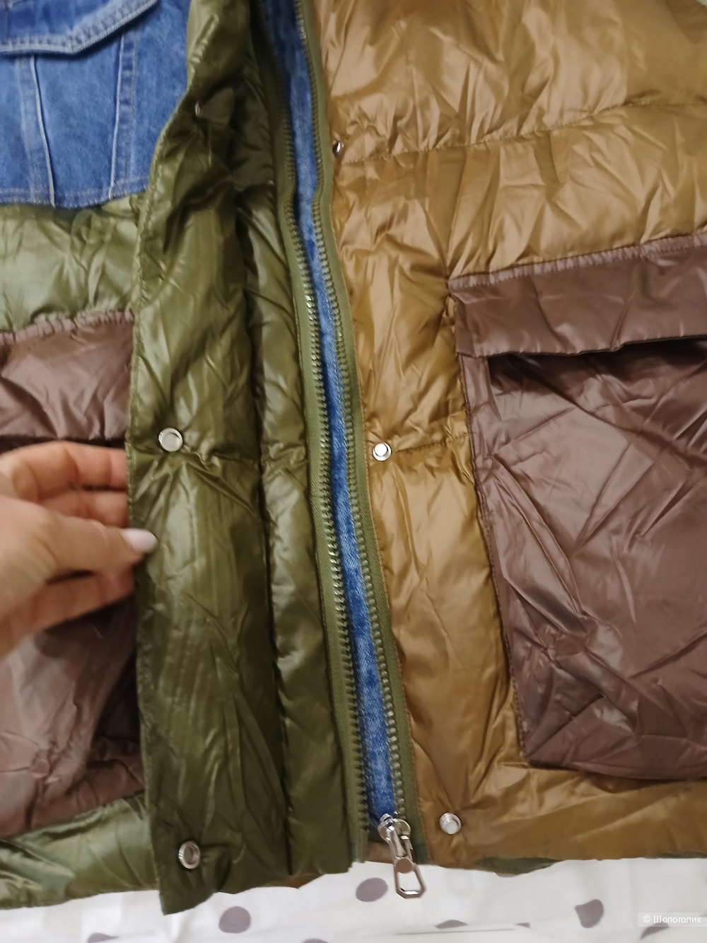 Куртка пуховик no name р.46-48-50