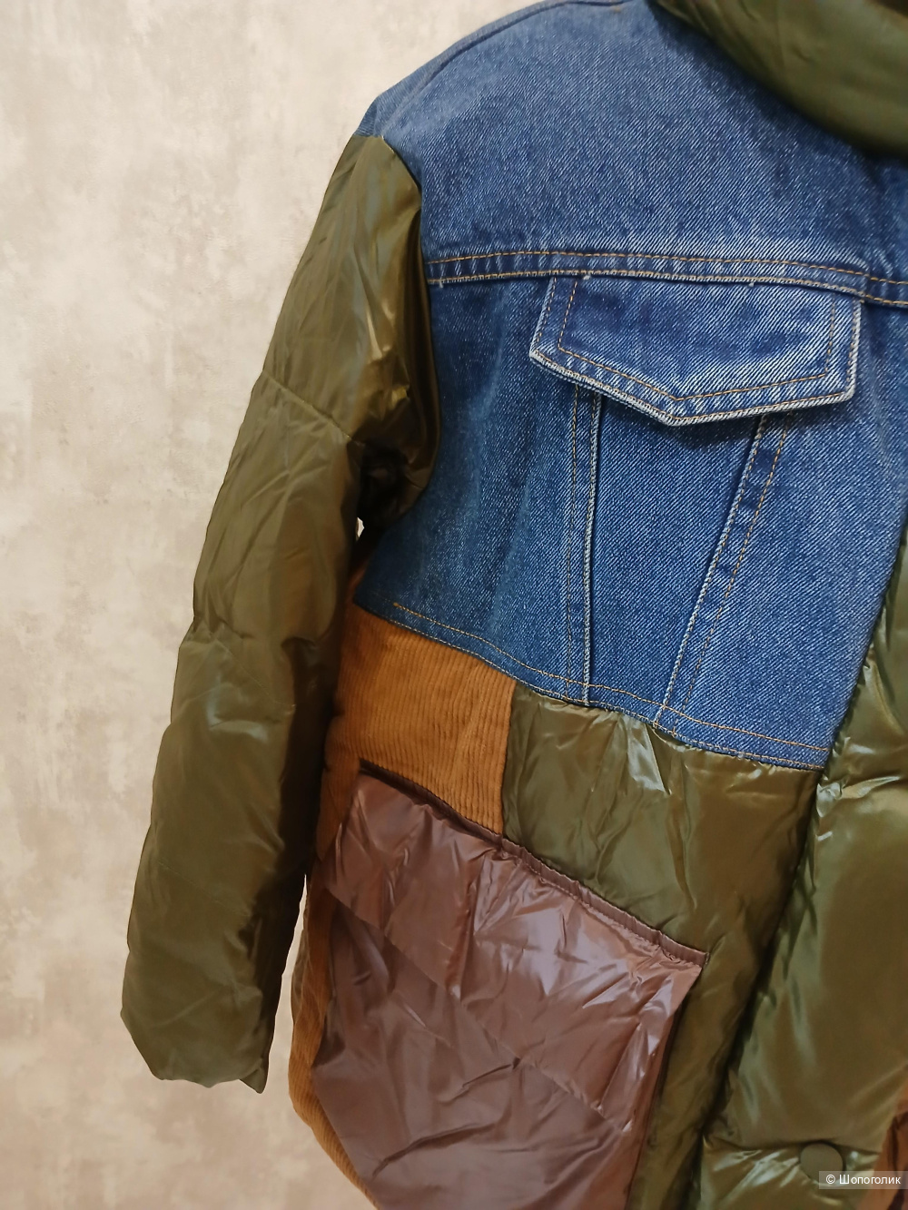 Куртка пуховик no name р.46-48-50