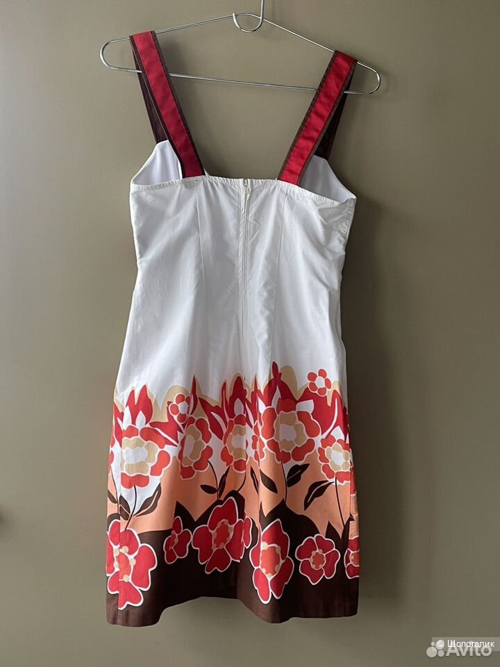 Сарафан Mango летний c цветочным орнаментом (42-44)