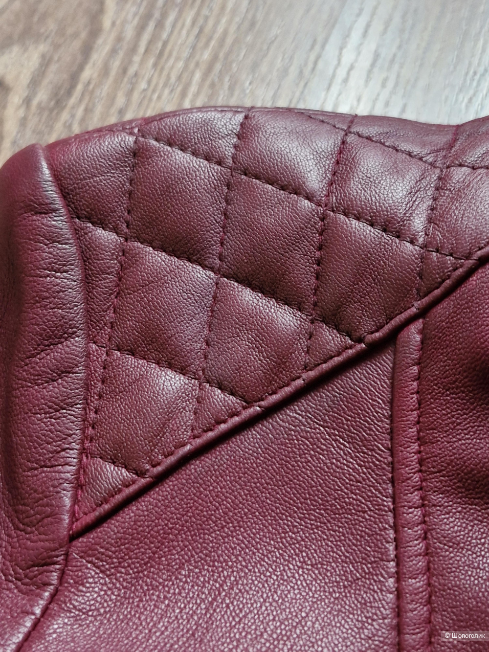 Кожаная куртка, Mango, 42-44