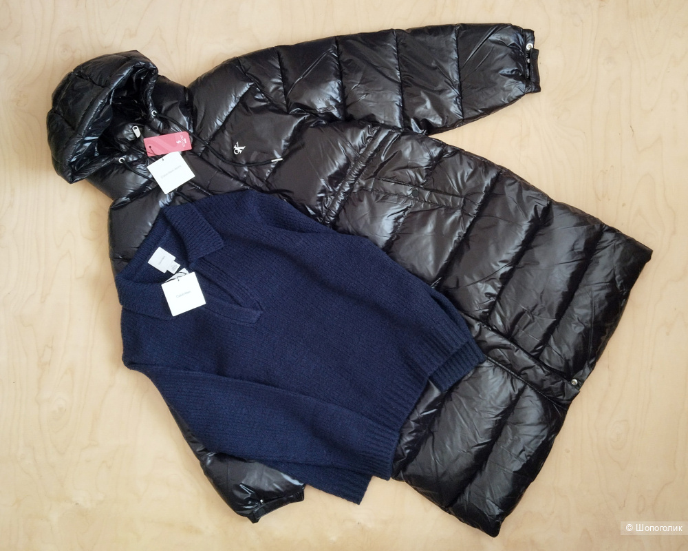 Куртка пуховик Calvin Klein размер XL