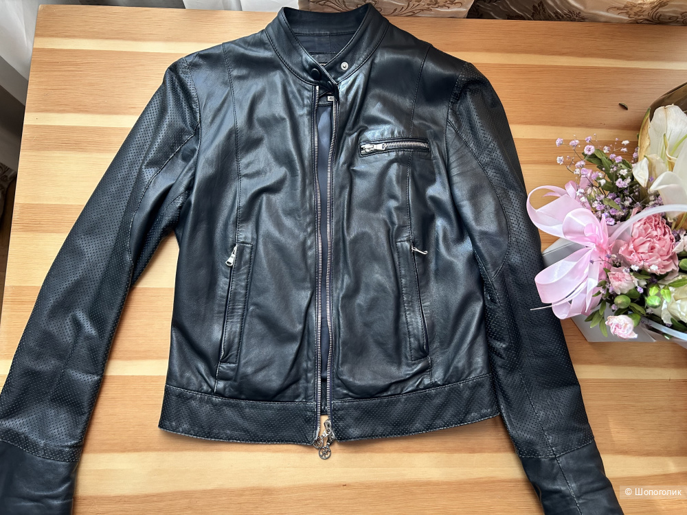 Куртка кожаная женская Fabi IT 42