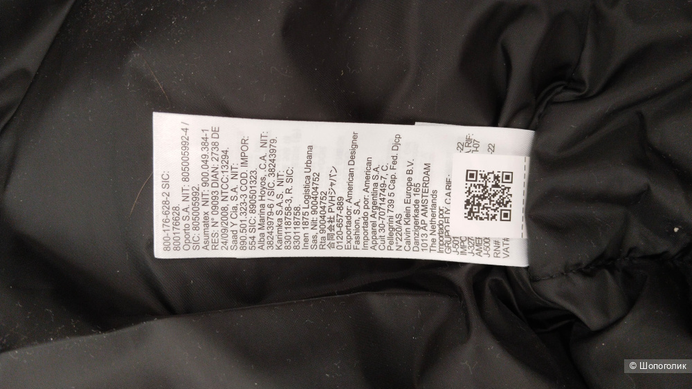 Куртка пуховик Calvin Klein размер XL