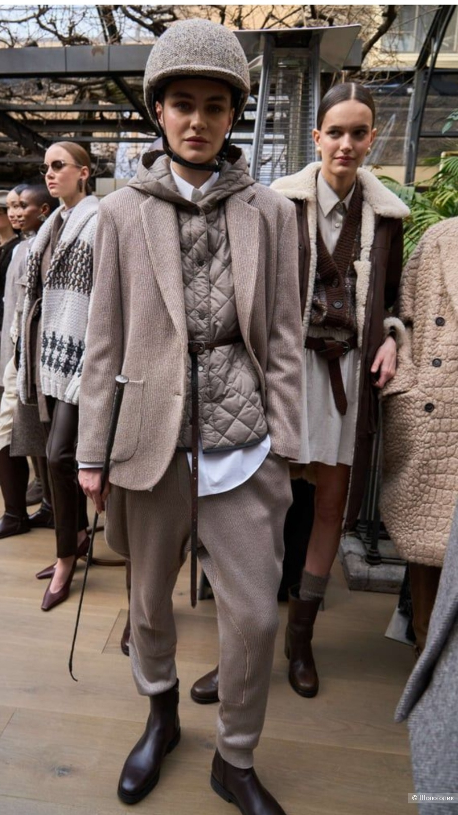 Бейсболка из шерсти без бренда(56)