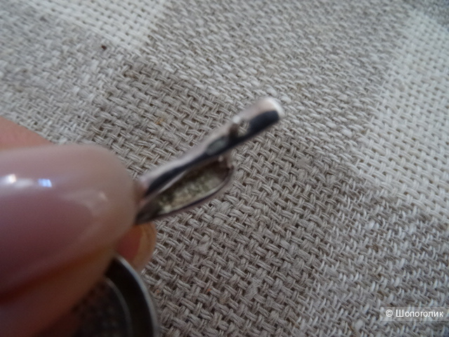 Серьги с кораллом, размер  one size