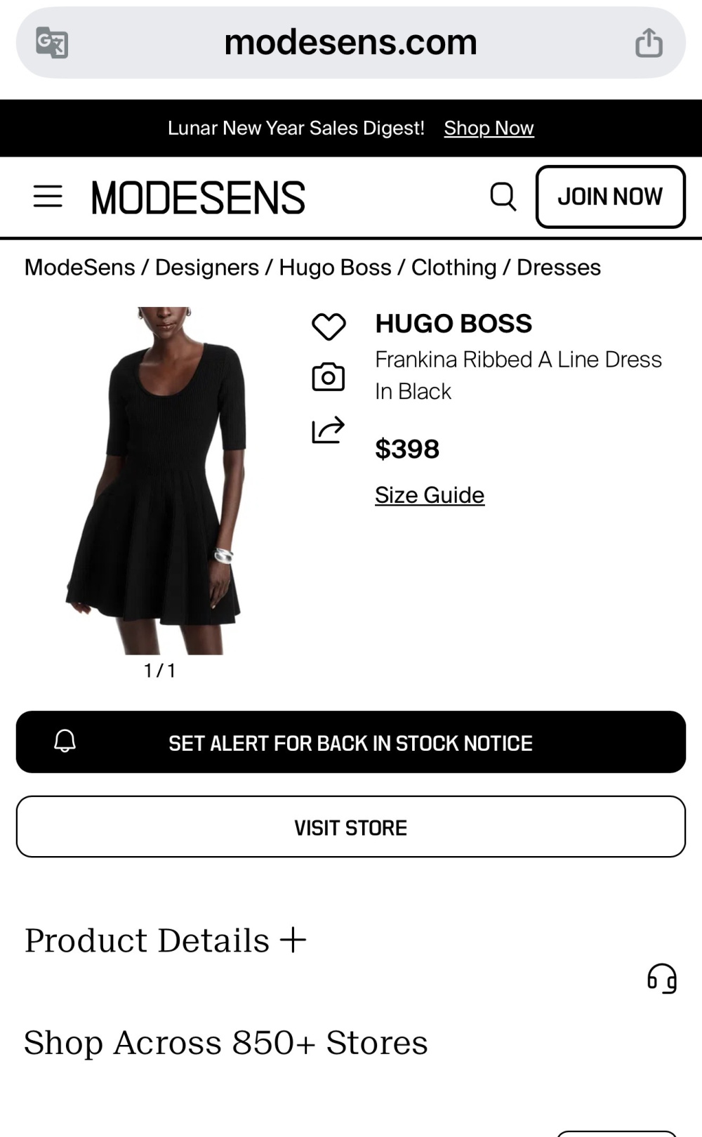 Платье Hugo размер 48-50