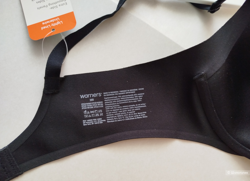 Бюстгальтер Warners, размер 80 B
