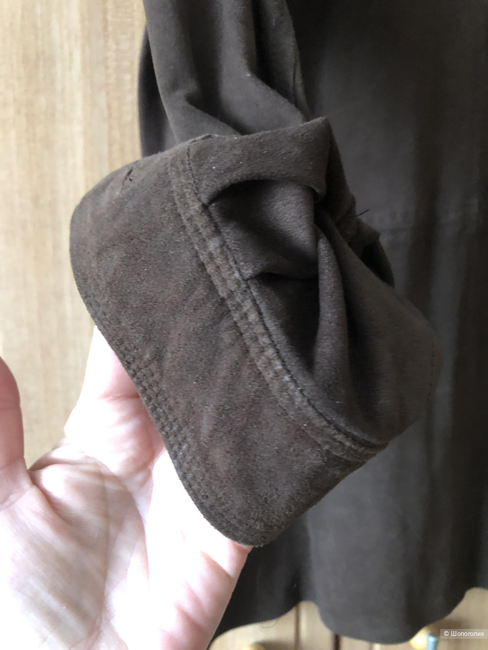 Замшевая рубашка Da Milano , 42-44.