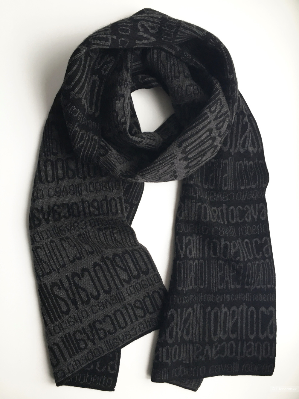 Шарф Roberto Cavalli, размер 25*168 см.