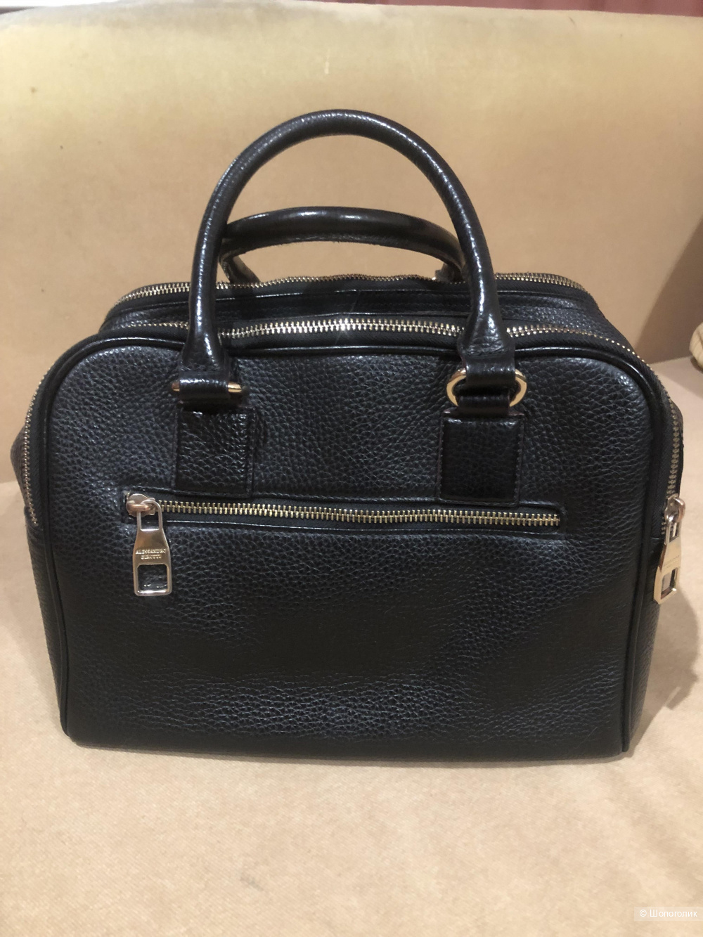 Сумка кожаная Alessandro Birutti , one size .