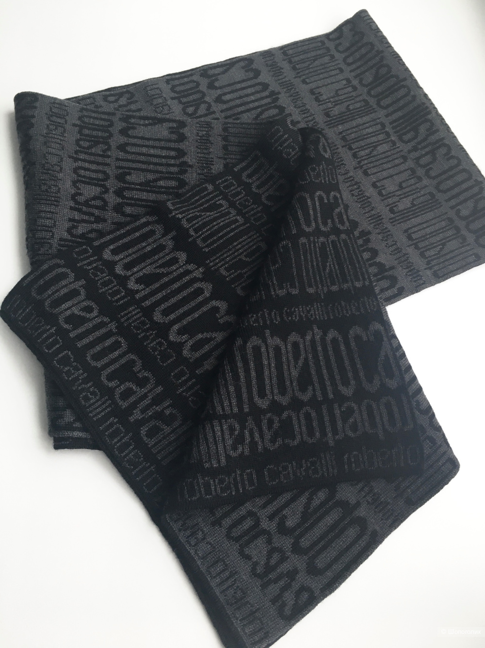 Шарф Roberto Cavalli, размер 25*168 см.