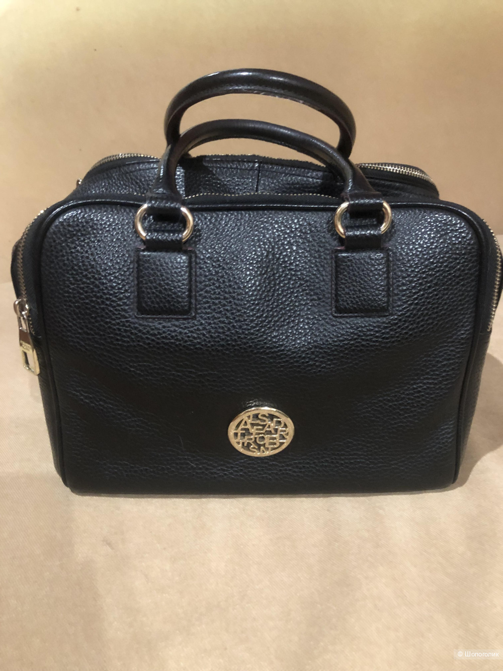 Сумка кожаная Alessandro Birutti , one size .