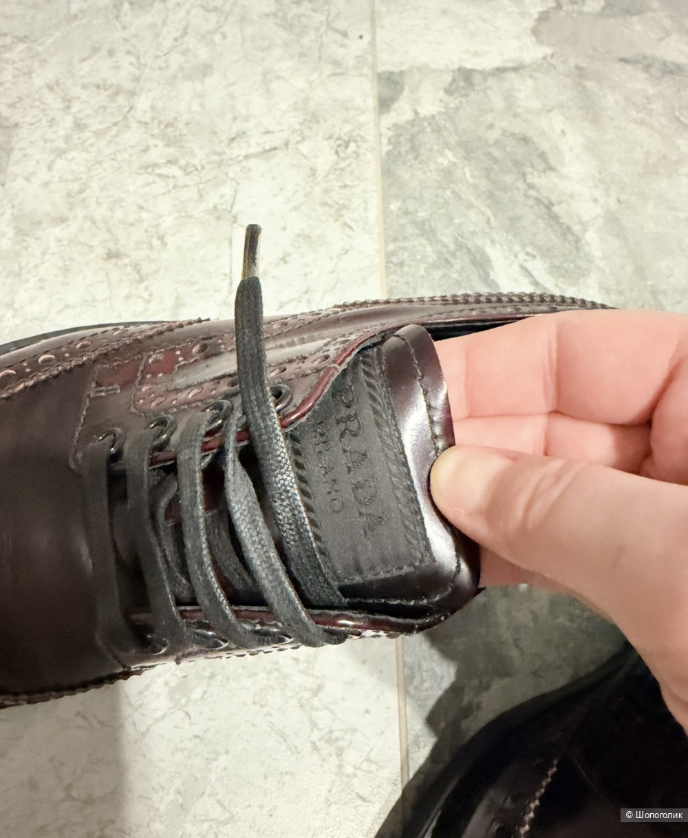 Ботинки prada размер 37,5